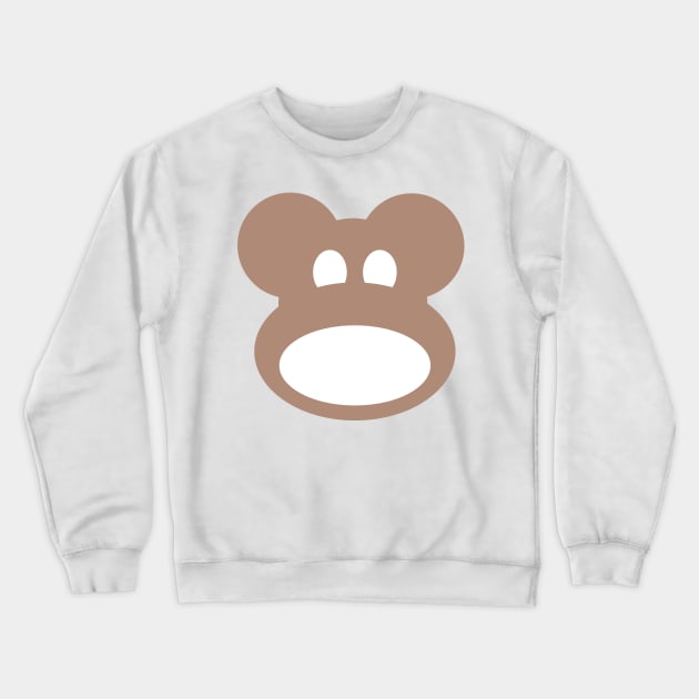 Monkeyman Productions - logo Crewneck Sweatshirt by Monkeyman Productions